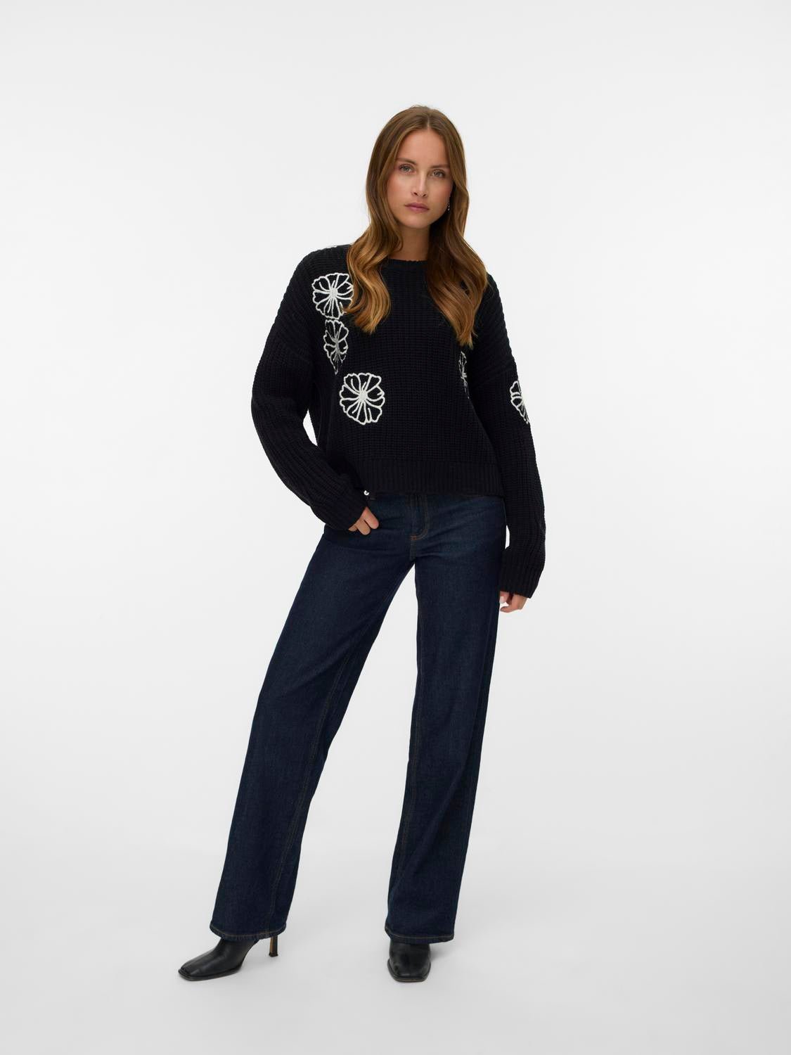 VMLAURA Pullover - Black - VERO MODA & VILA Bergvik